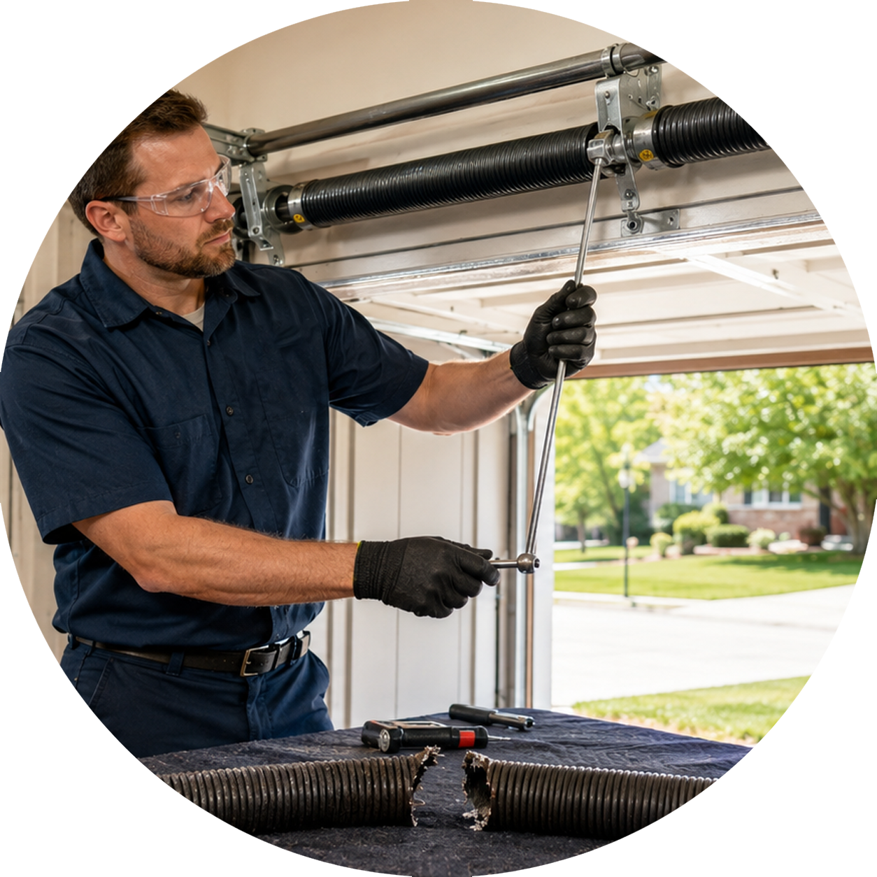 garage door springs repair near me