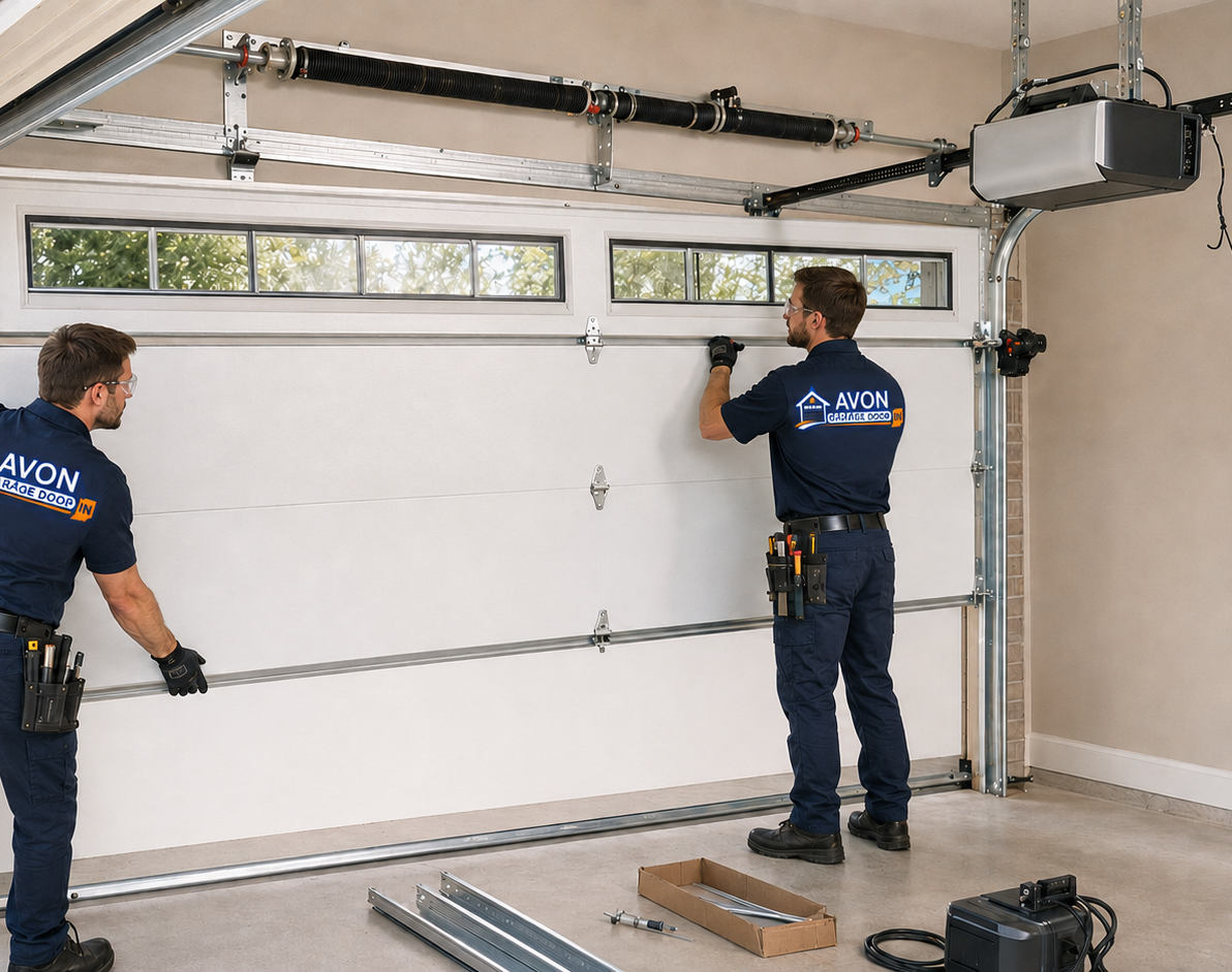  Avon Garage Door installation Pro IN banner