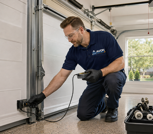 Garage door maintenance