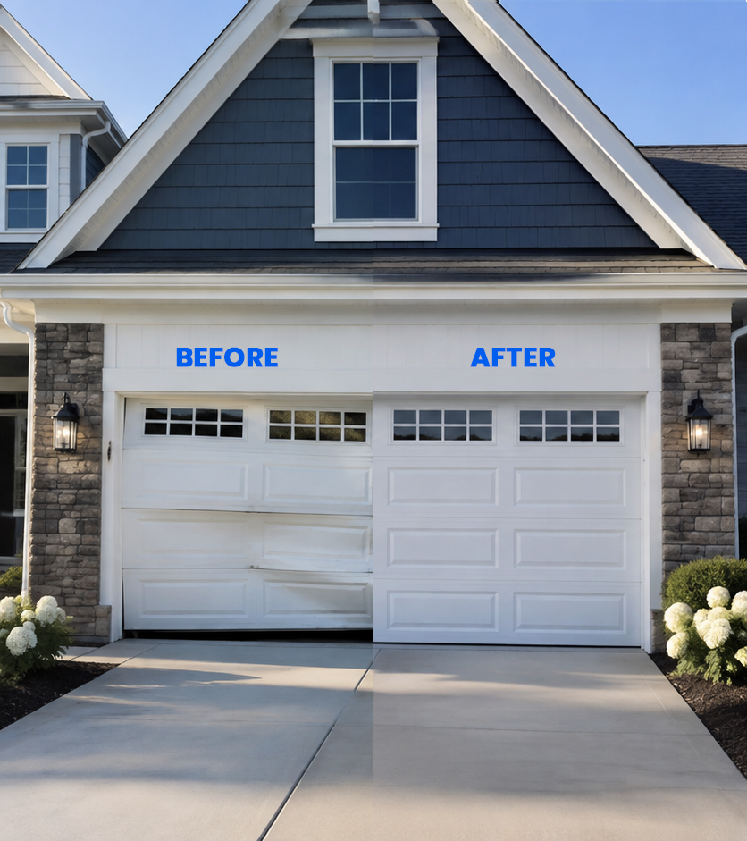 Garage door repair professional